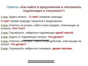 Что такое подлежащее и сказуемое как их найти в приложении